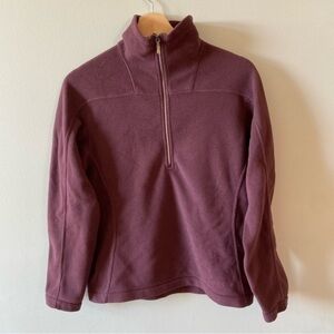Patagonia 1/4 Zip Fleece Pullover burgundy size S​​